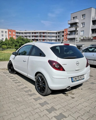 Opel Corsa cena 12900 przebieg: 187000, rok produkcji 2009 z Wrocław małe 379